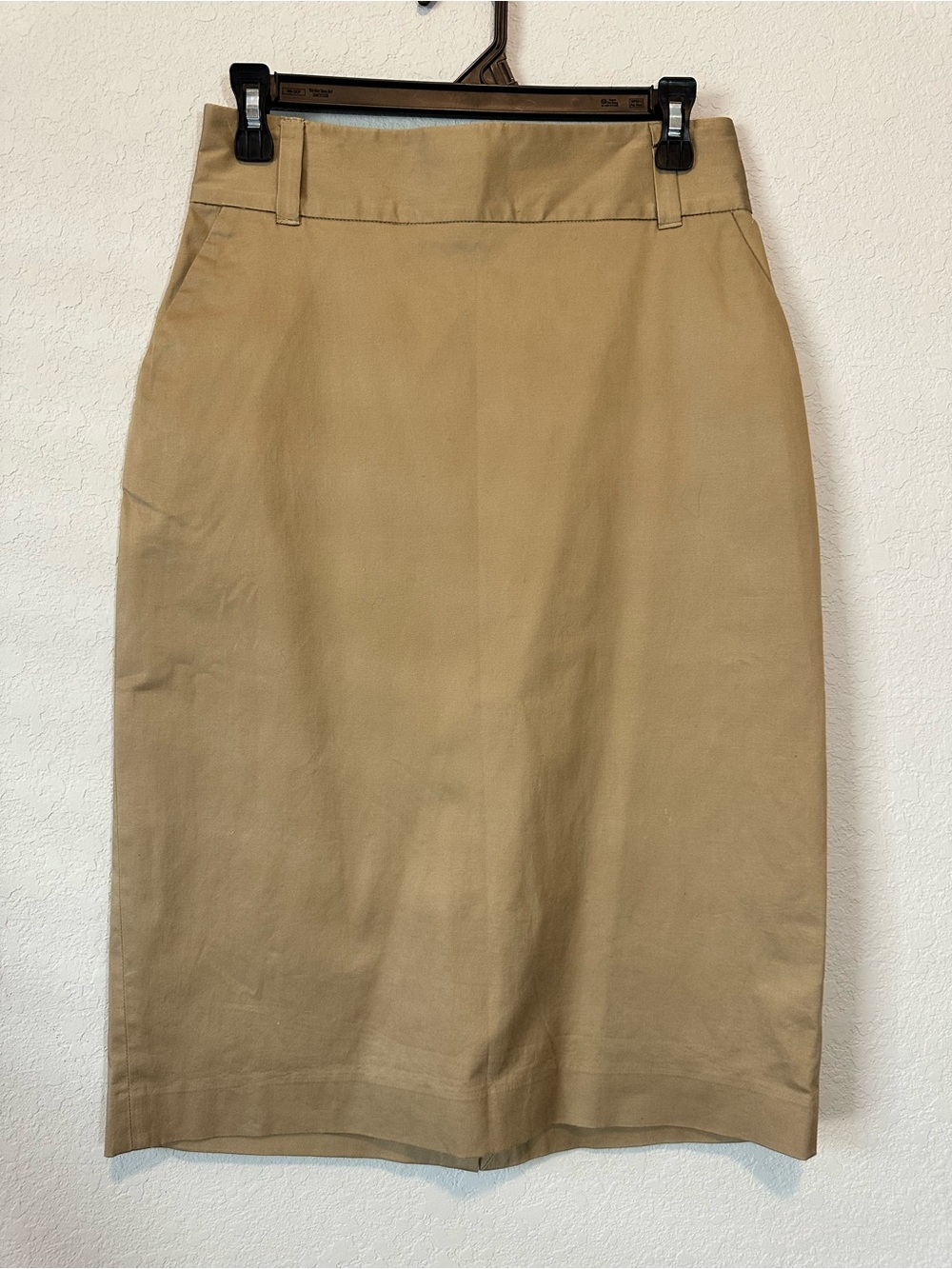 Banana Republic Khaki Pencil Skirt